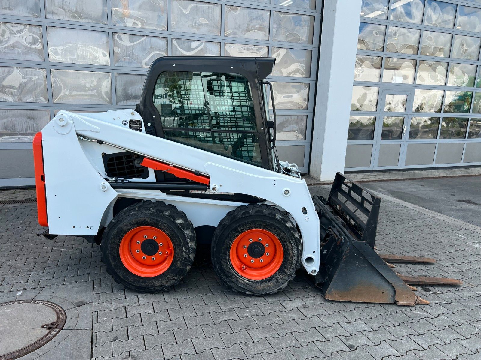 Fahrzeugabbildung Bobcat S450 / nur 131h !! / Gabel / Schaufel