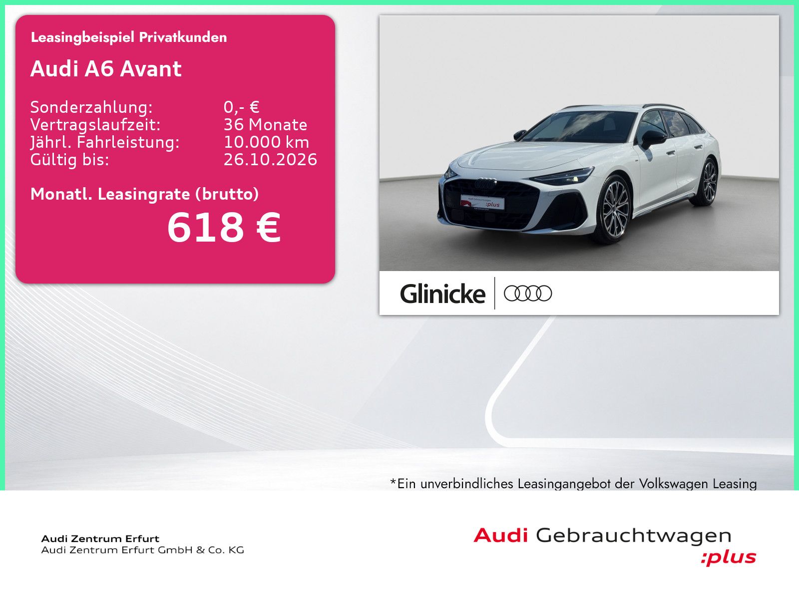Audi A6 Avant TDI S tronic Neues Mod. 2xS line TechPr