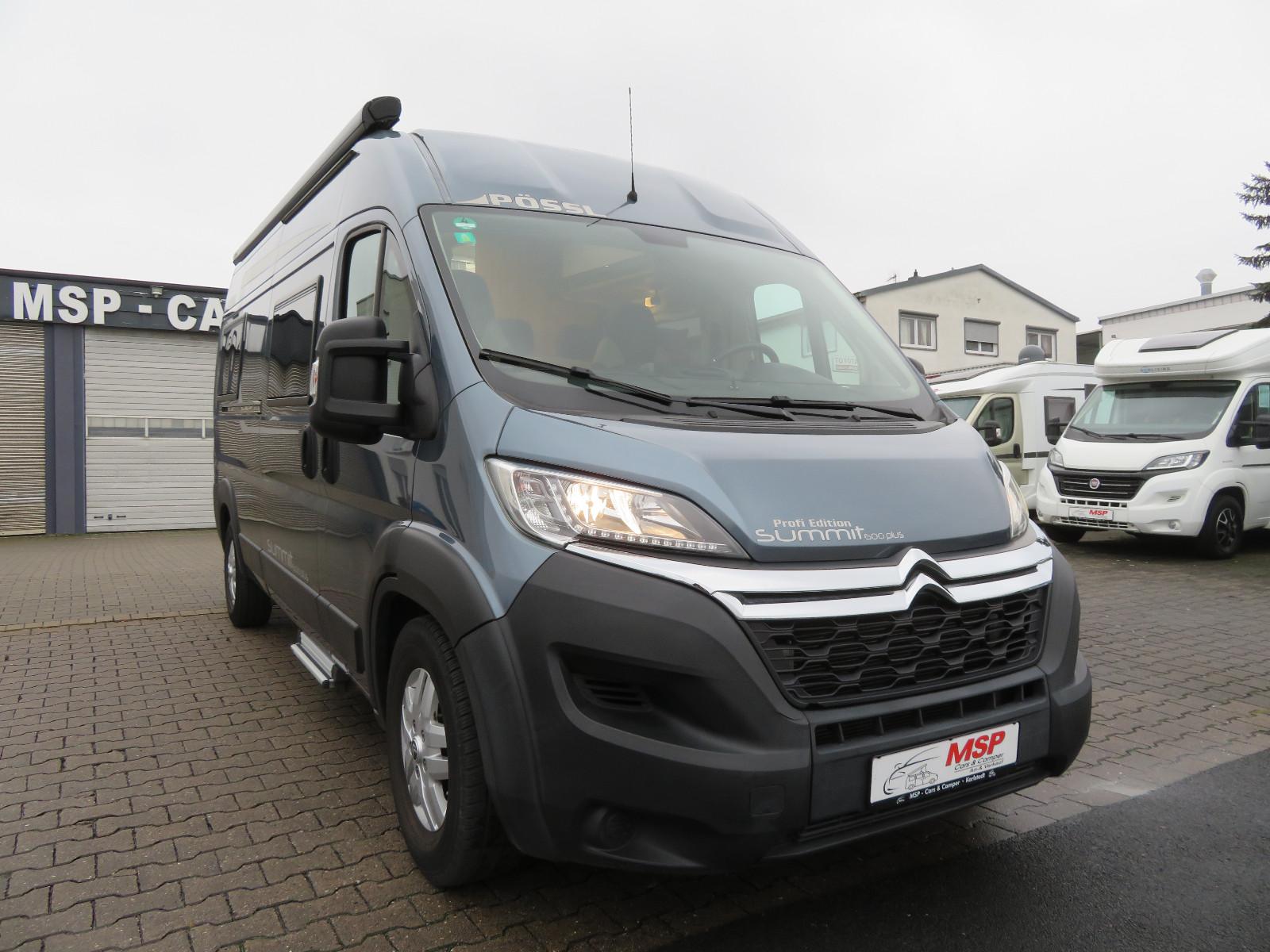 Pössl Summit 600 Plus Festbett Markise Solar AHK 1.Hnd