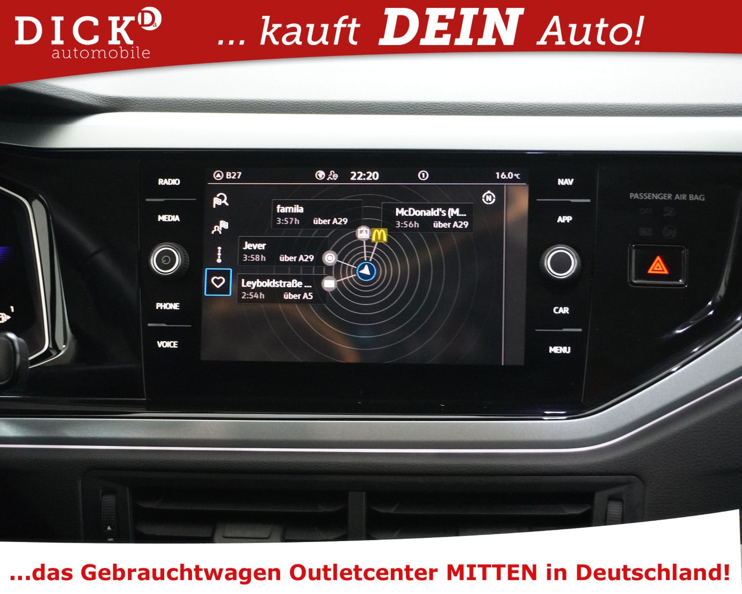 Fahrzeugabbildung Volkswagen Polo VI 1.0TSI DSG Goal VIRTU+KAM+AHK+ACC+SHZ+LE