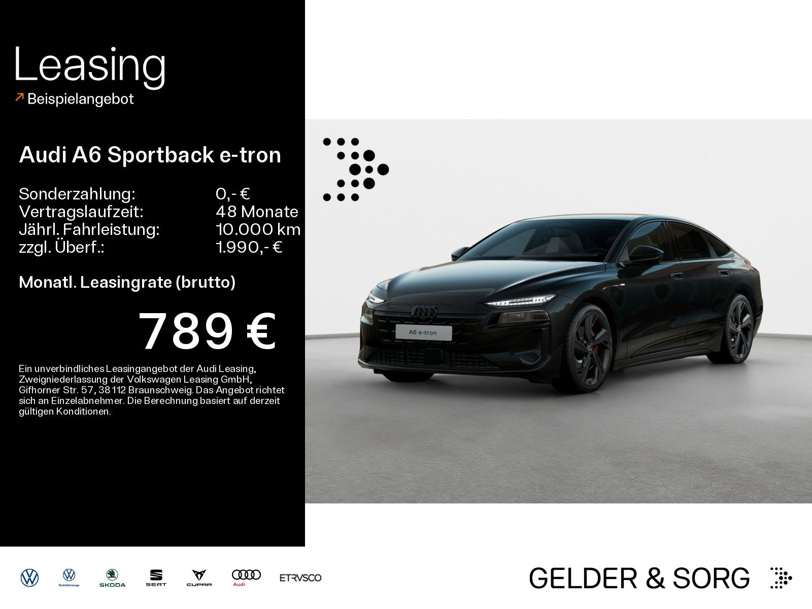 Audi A6 Sportback e-tron performance 270 kW *2027