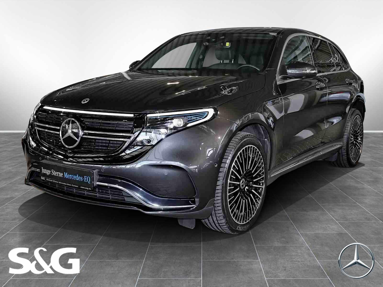 Mercedes-Benz EQC 400 AMG 4M TOTWINKEL+360°+DISTRO+KEYLESS+19″