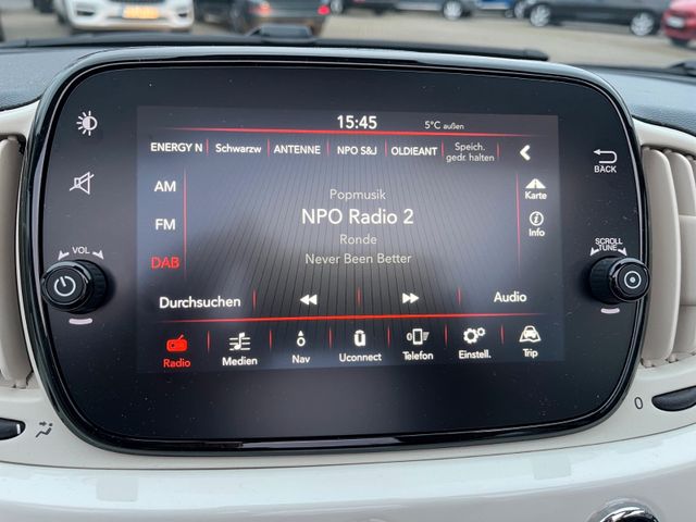 Fiat 500C 1,2 Lounge Navi und Klimaautomatik