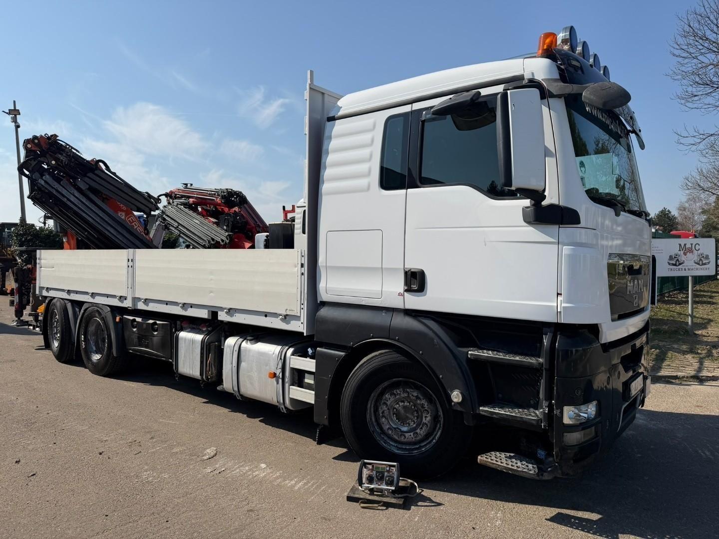 MAN TGX 26.440 6x2 LL + CRANE 24.8m! FASSI F315 (6x)