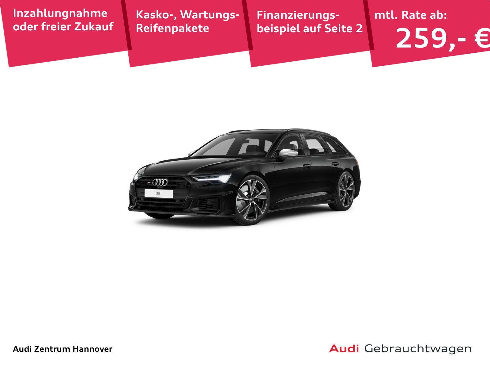 Audi S6 Avant 3.0 TDI quattro Matrix Pano Kamera AHK