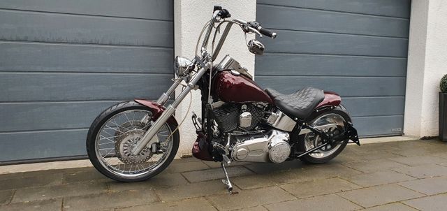 Harley-Davidson Softail Custom FXSTC 1.Hd 5HD top Zust. Chopper