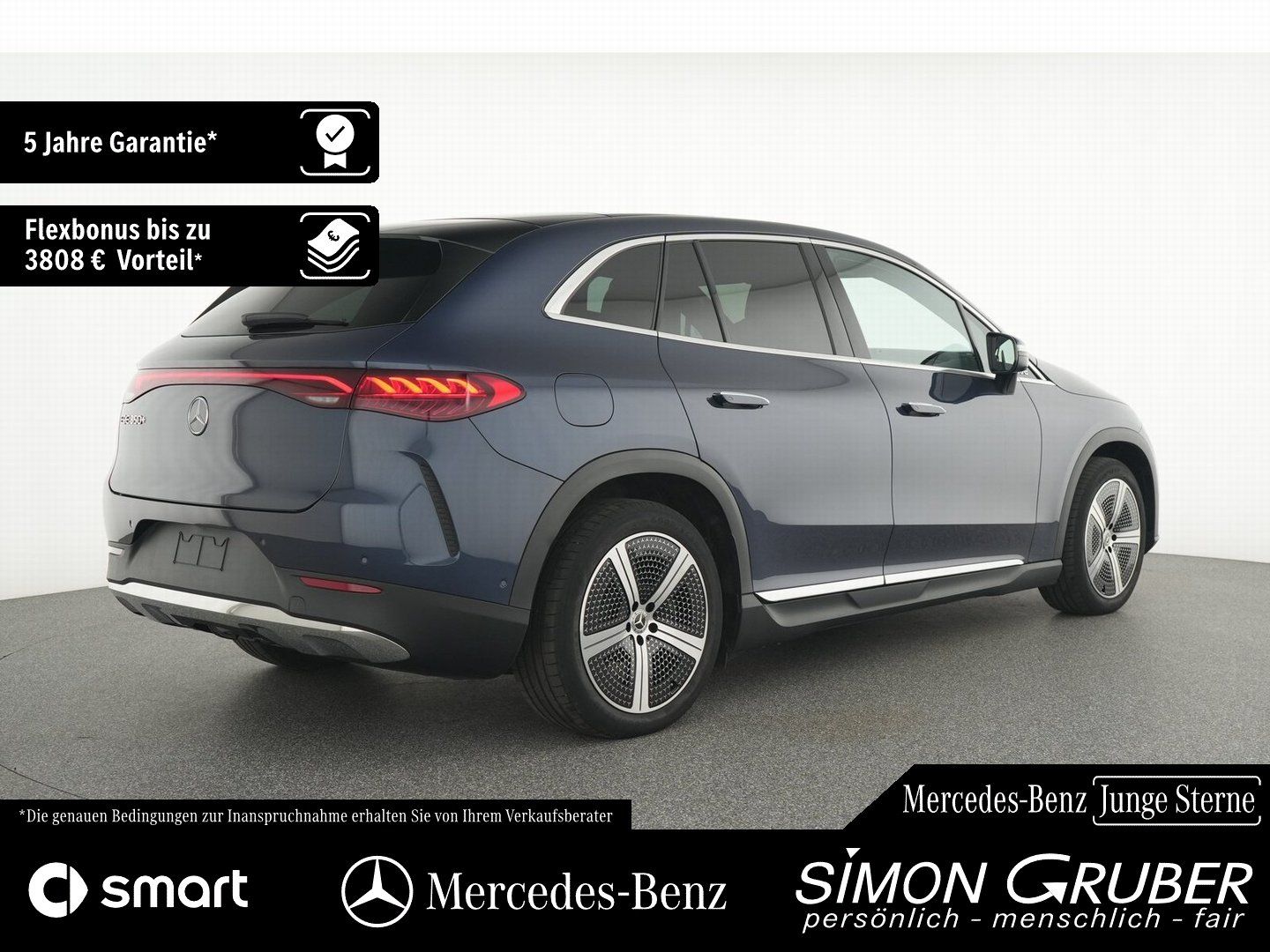 Fahrzeugabbildung Mercedes-Benz EQE 350+ SUV El Art Airmatic Massage Sitzklima