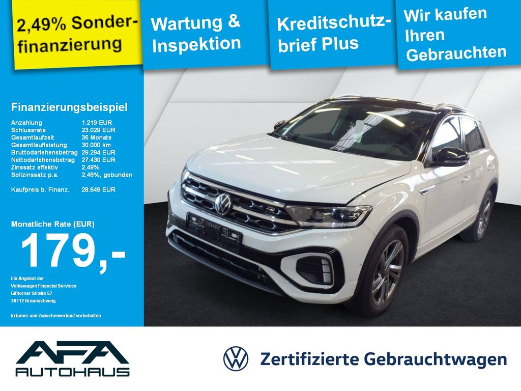 Volkswagen T-Roc 1.5 TSI R-Line DSG AHK*Navi*RFK*ACC*LED