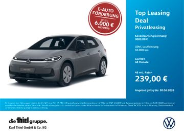 Volkswagen Leasingangebot: Volkswagen ID.3 Neo Trend 3000€ E-Förderung als Anzahlung