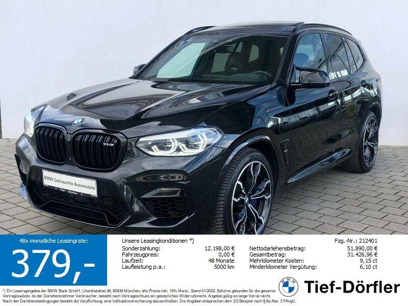 BMW X3 M Competition AHK/HUD/ACC/hk/360/Vmax/PANO/
