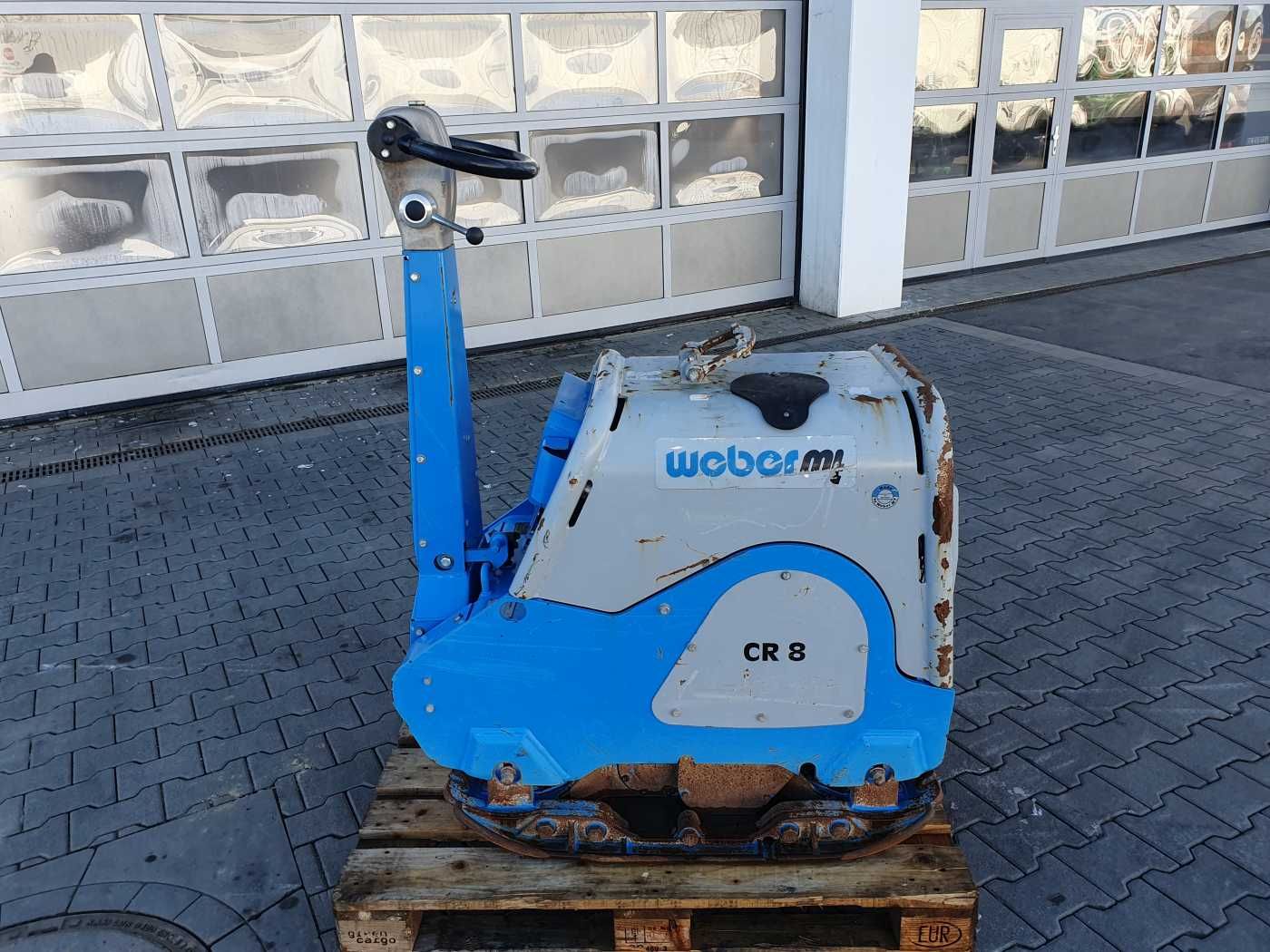 Fahrzeugabbildung Weber Weber CR 8 Hatz-Diesel 601kg Rüttelplatte 117 h