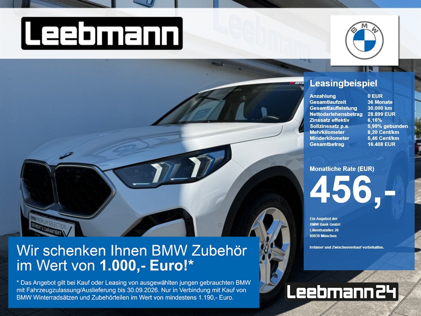 BMW BMW X2 sDrive20d HUD/IcoGlow Finanzierung ab 1,49%