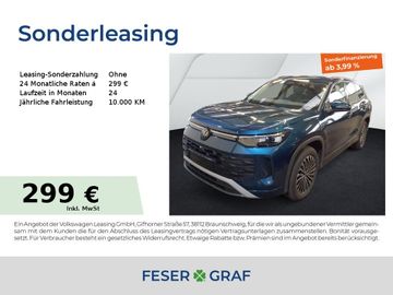 Volkswagen Leasingangebot: Volkswagen Tayron 1.5 eTSI Life 7Si AHK Matrix Navi 360°