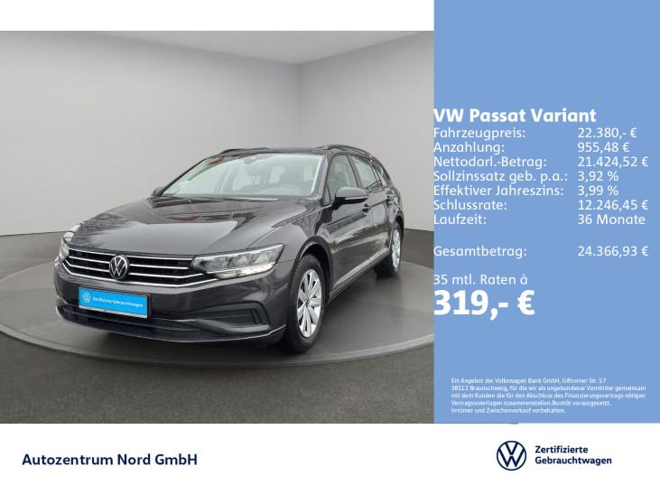 Volkswagen Passat Variant 1.5 TSI DSG NAVI+LED+KAMERA