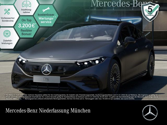 MERCEDES-BENZ EQS 580 4M AMG/PREM.+/PANO/DRIVEPILOT/21"/NIGHT