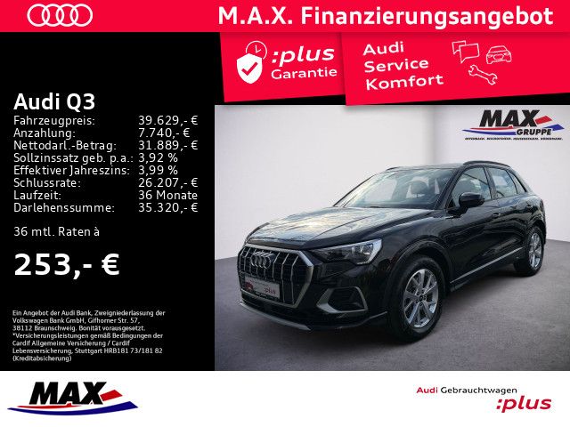 Q3 40 TFSI QUATTRO ADVANCED LED+AHK+KAMERA+