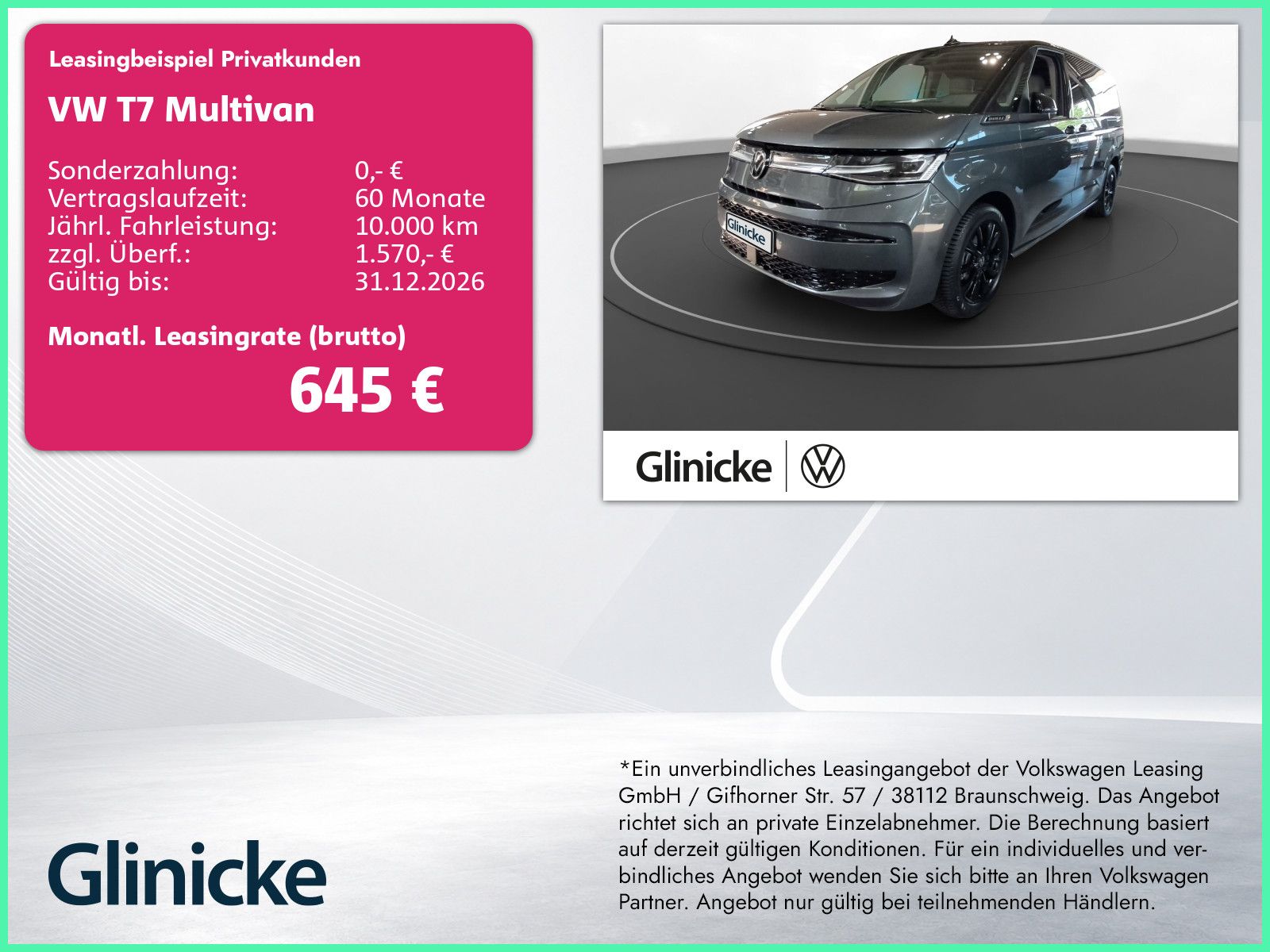 Volkswagen T7 Multivan Edition 2.0 TDI LÜ Standhzg. El. Sit