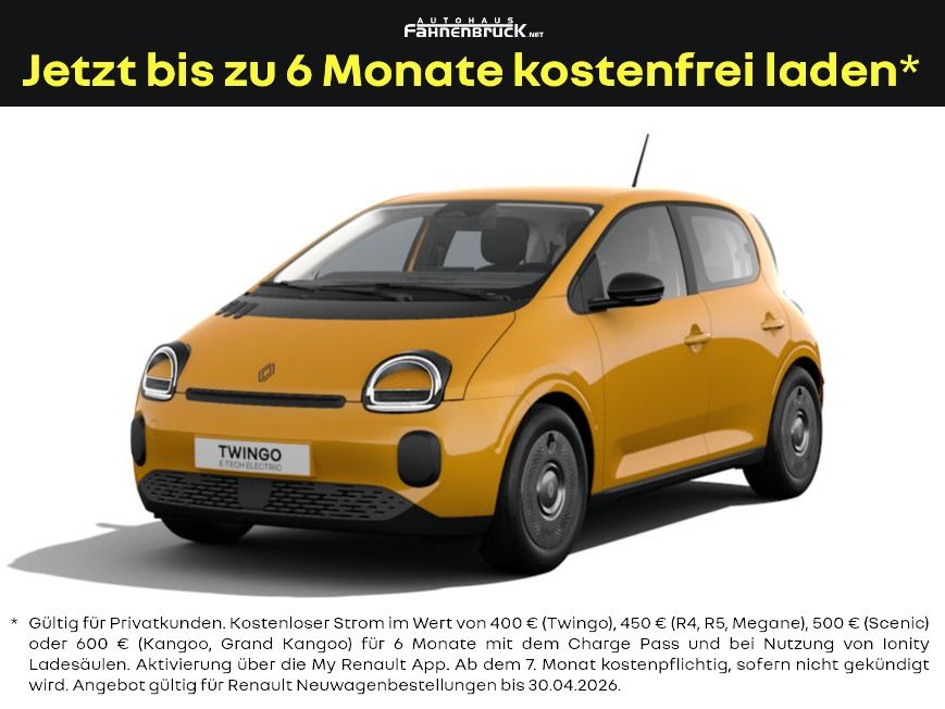 Renault Twingo E-TECH Evolution 80 Urban Range Bestellun