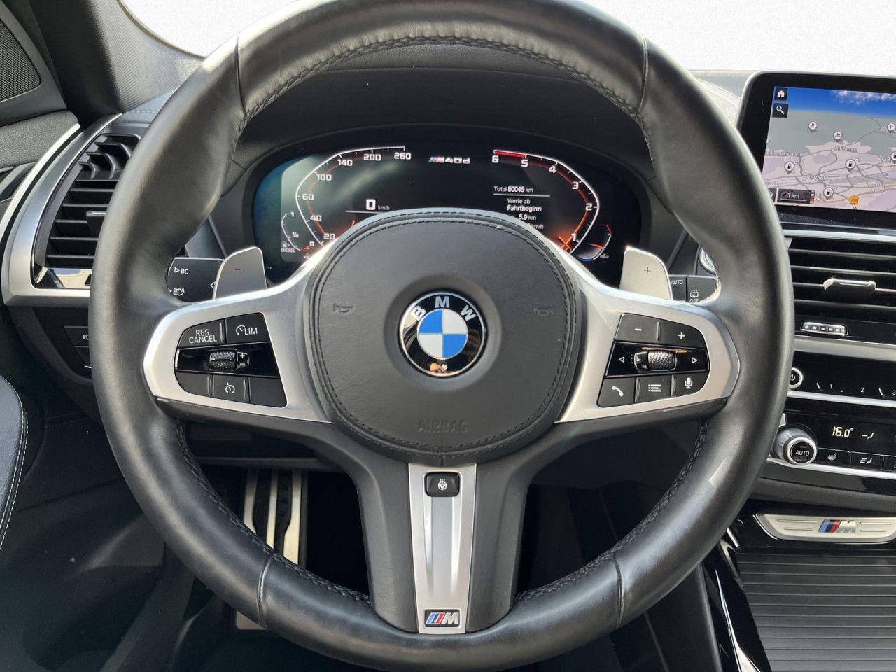 BMW X3 M40d HUD HIFI DAB RFK Stdhz AHK Pano 19"