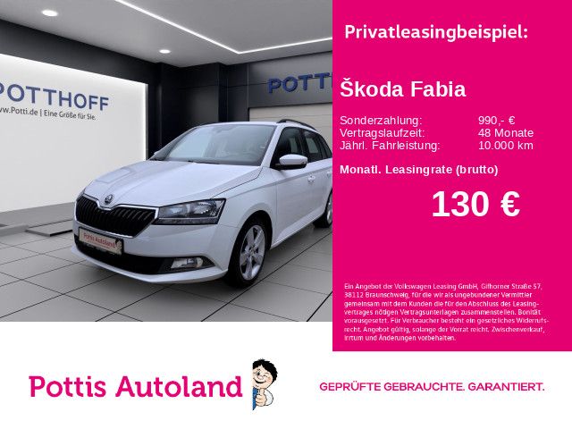 Skoda Fabia Combi 1.0 TSI ACTIVE SITZHZG KLIMA PDC BLU