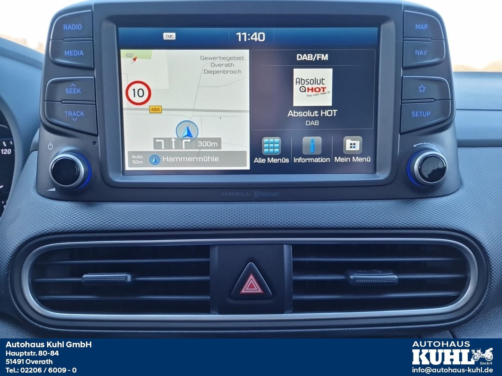 Hyundai Kona 1.6 Trend DCT Navi+Voll-LED Paket,Allwetter