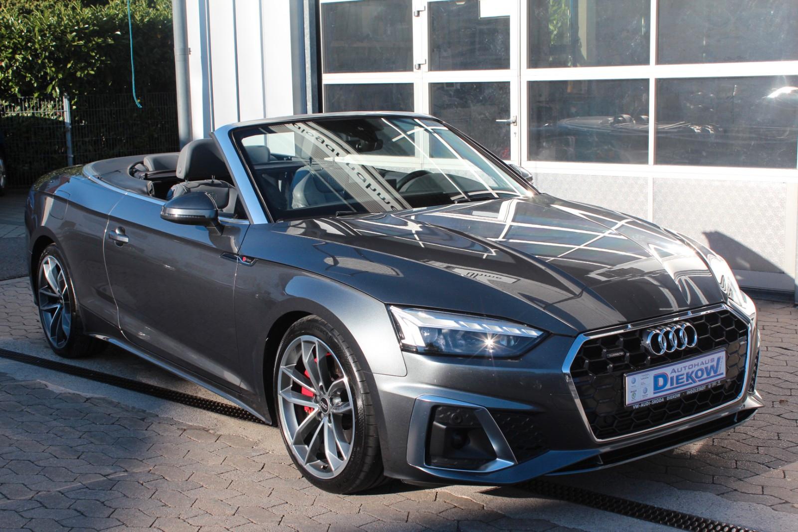 Audi A5 Cabrio 45 qu/2x S line/Leder/Matrix/REDUZIERT, миниатюра 21