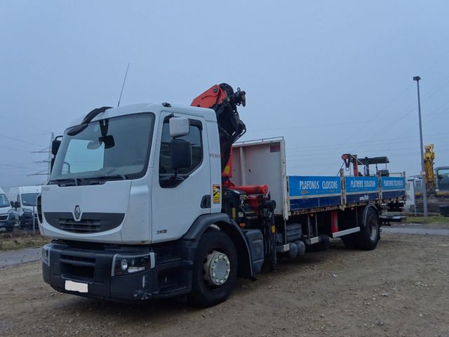 Renault Premium 280DXI Pritsche/PALFINGER-KRAN+Gabel/LBW