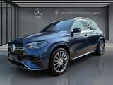 Mercedes-Benz GLE 400 e 4M AMG+PANO+AHK+AIRMATIC+BURMESTER - blaue Mercedes-Benz GLE 400