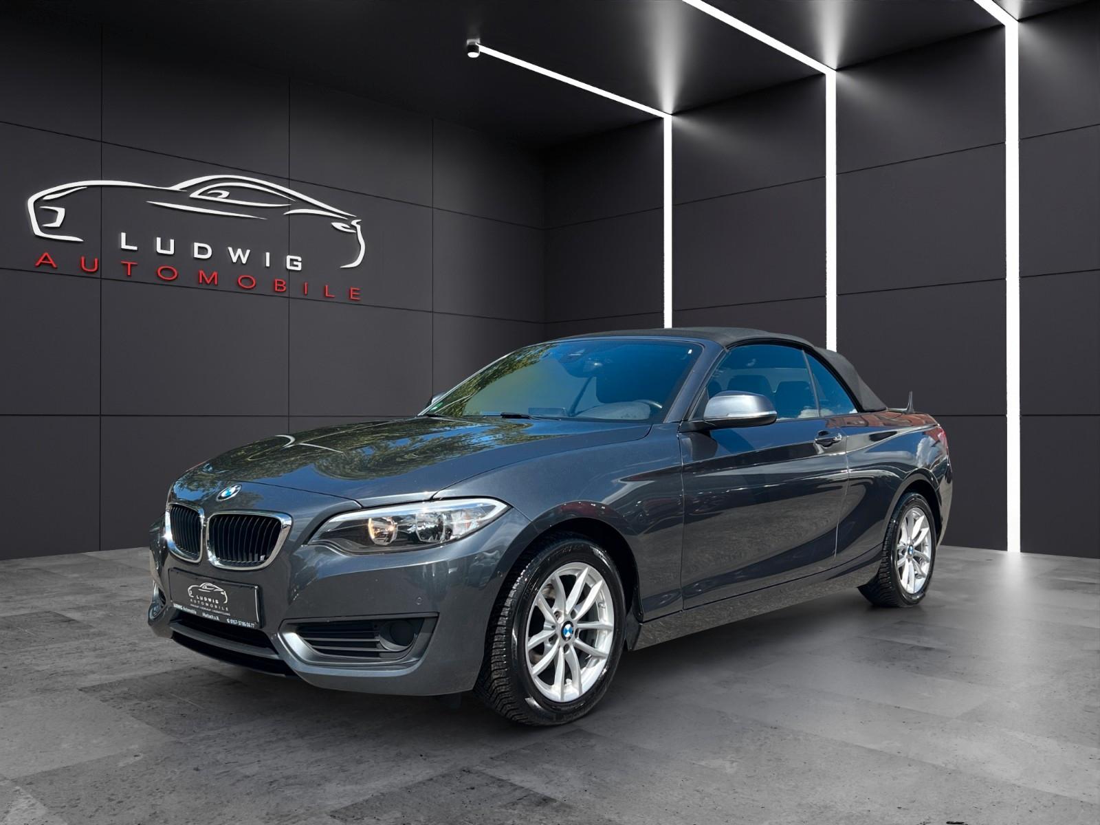 BMW 218 2 Cabrio 218 d / NAVI / LEDER / EURO6 /TOP