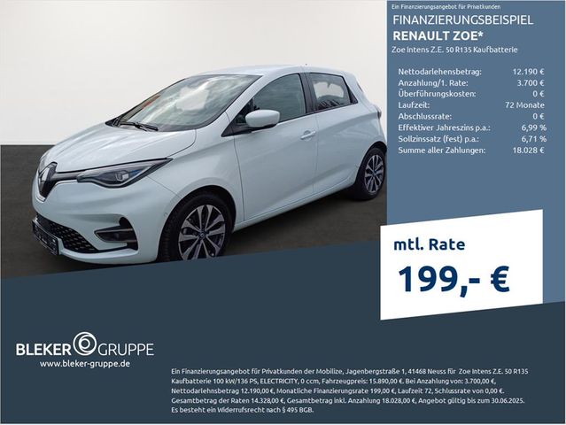 Renault ZOE Intens Z.E. 50 R135 Kaufbatterie