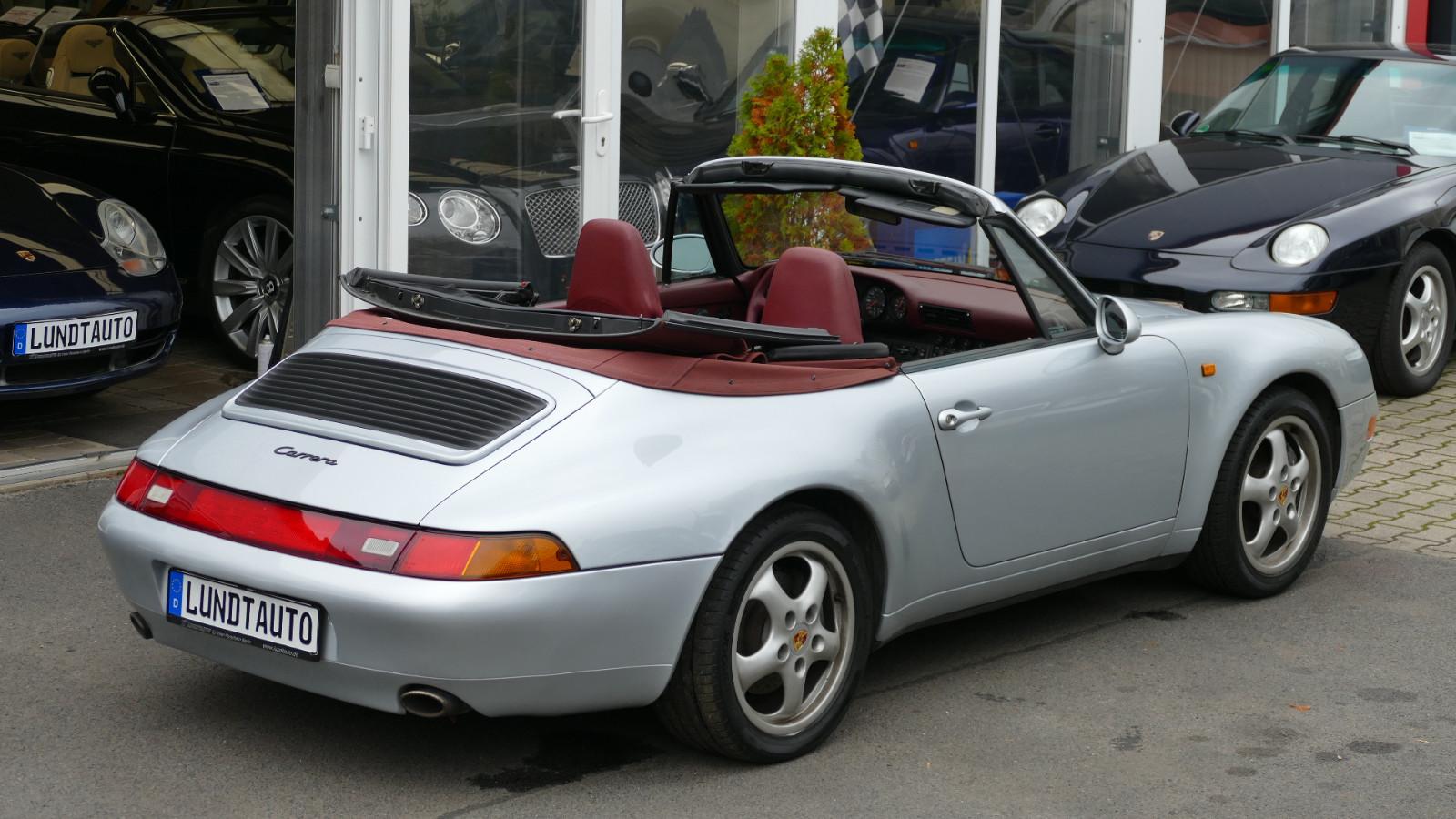 Porsche 993 Carrera 2 Cabrio, Tipt. seit 96 in 3.Besitz