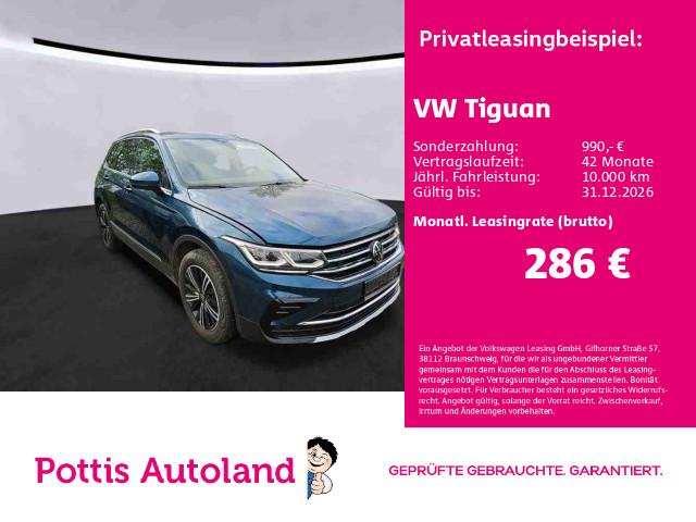 Volkswagen Tiguan 1.4 TSI eHybrid DSG Elegance PANO AHK NAV