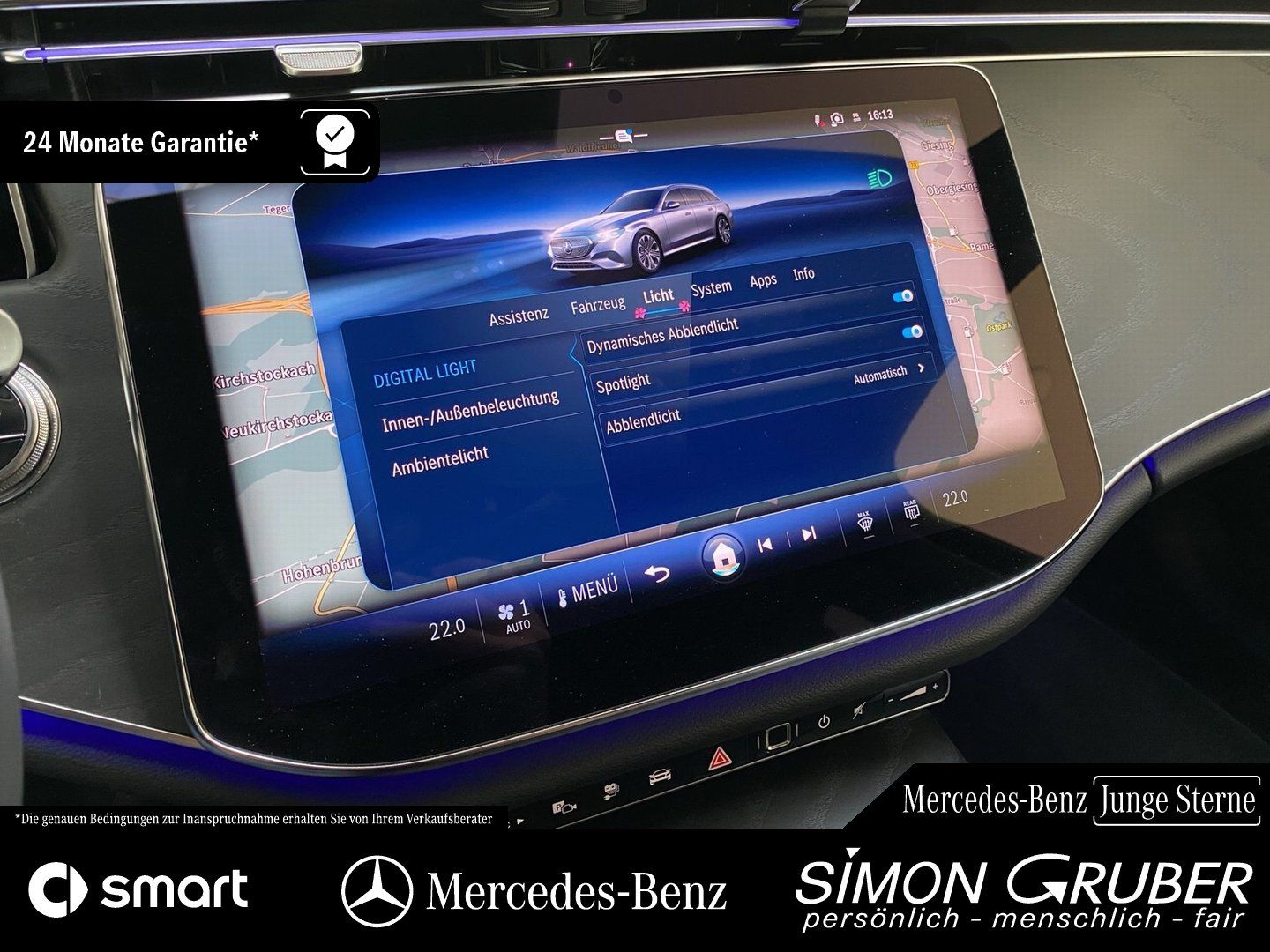 Fahrzeugabbildung Mercedes-Benz E 300 T de 4M Avantgarde DigiLight 360 Dist. AHK