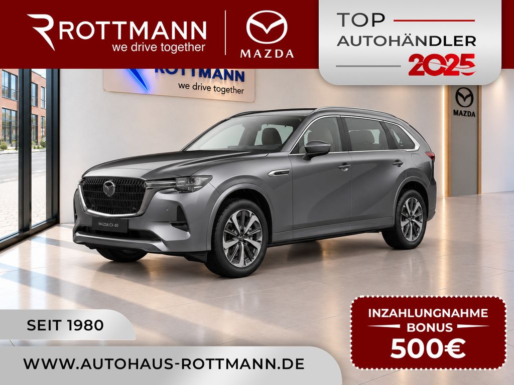 Mazda CX-80 2026 D254ps Aut. AWD Takumi Leder-Weiss