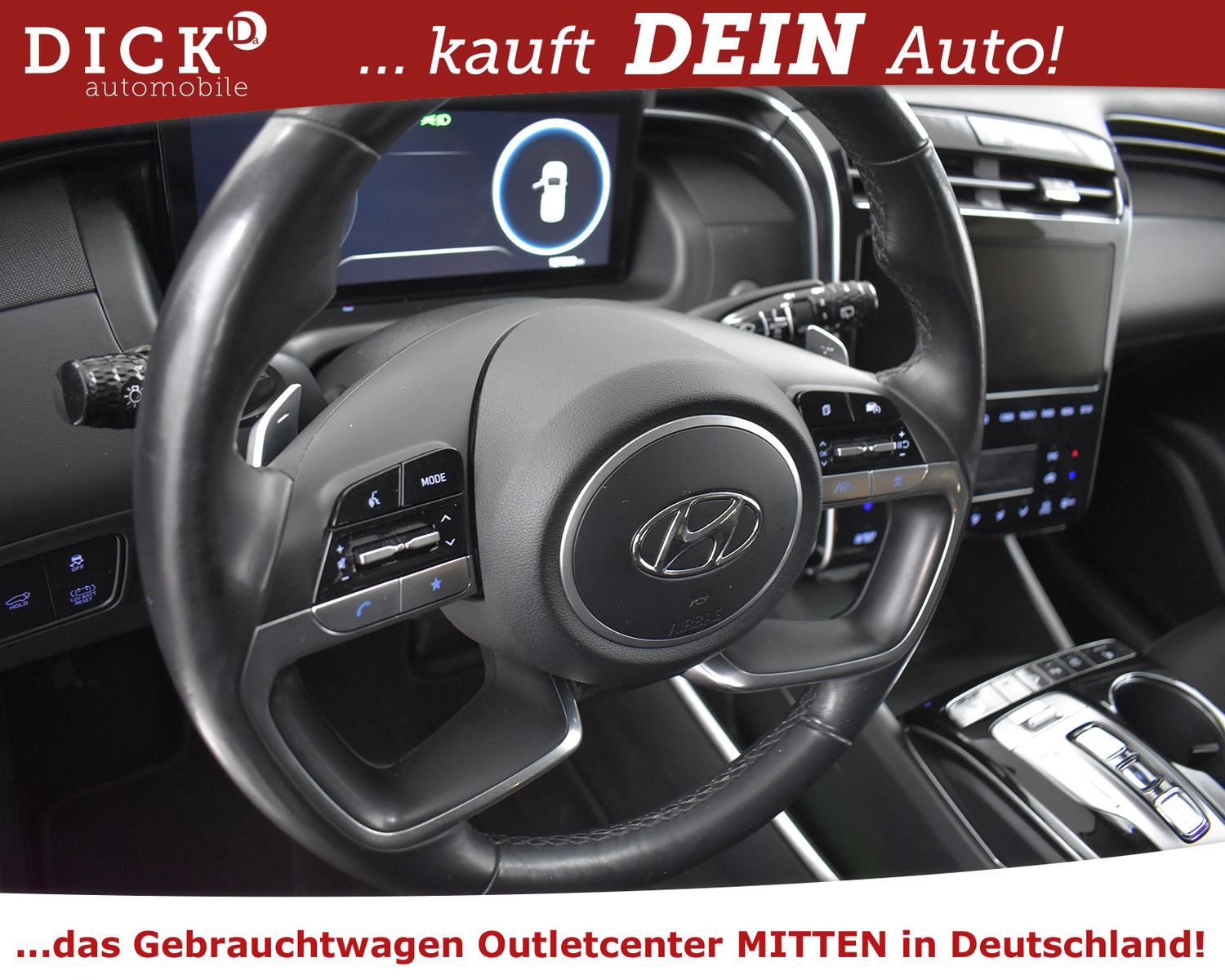 HYUNDAI Tucson 1.6TGDI Hybrid Trend NAVI+LED+SHZ+KAM+ACC - Image 15