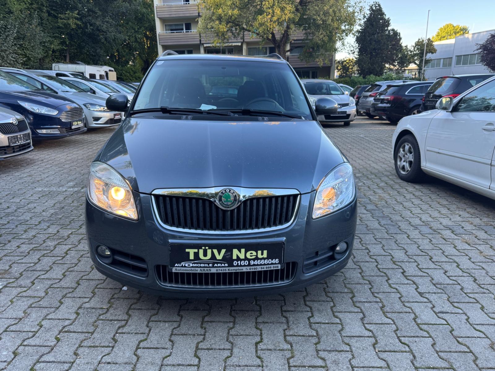 Skoda Fabia 2009 — вигляд ззаду