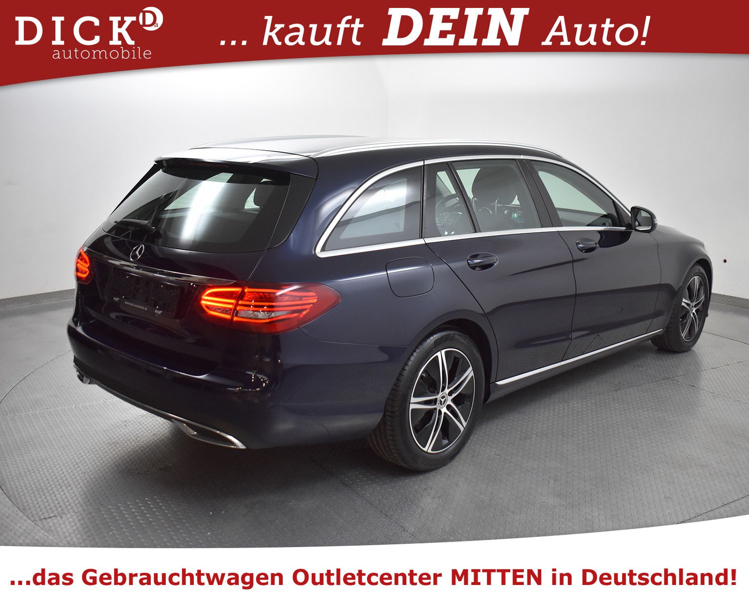 MERCEDES-BENZ C 220d T 9G 2X Avantg NAV+KAM+LEDER+SHZ+AHK+LED+ - Image 7