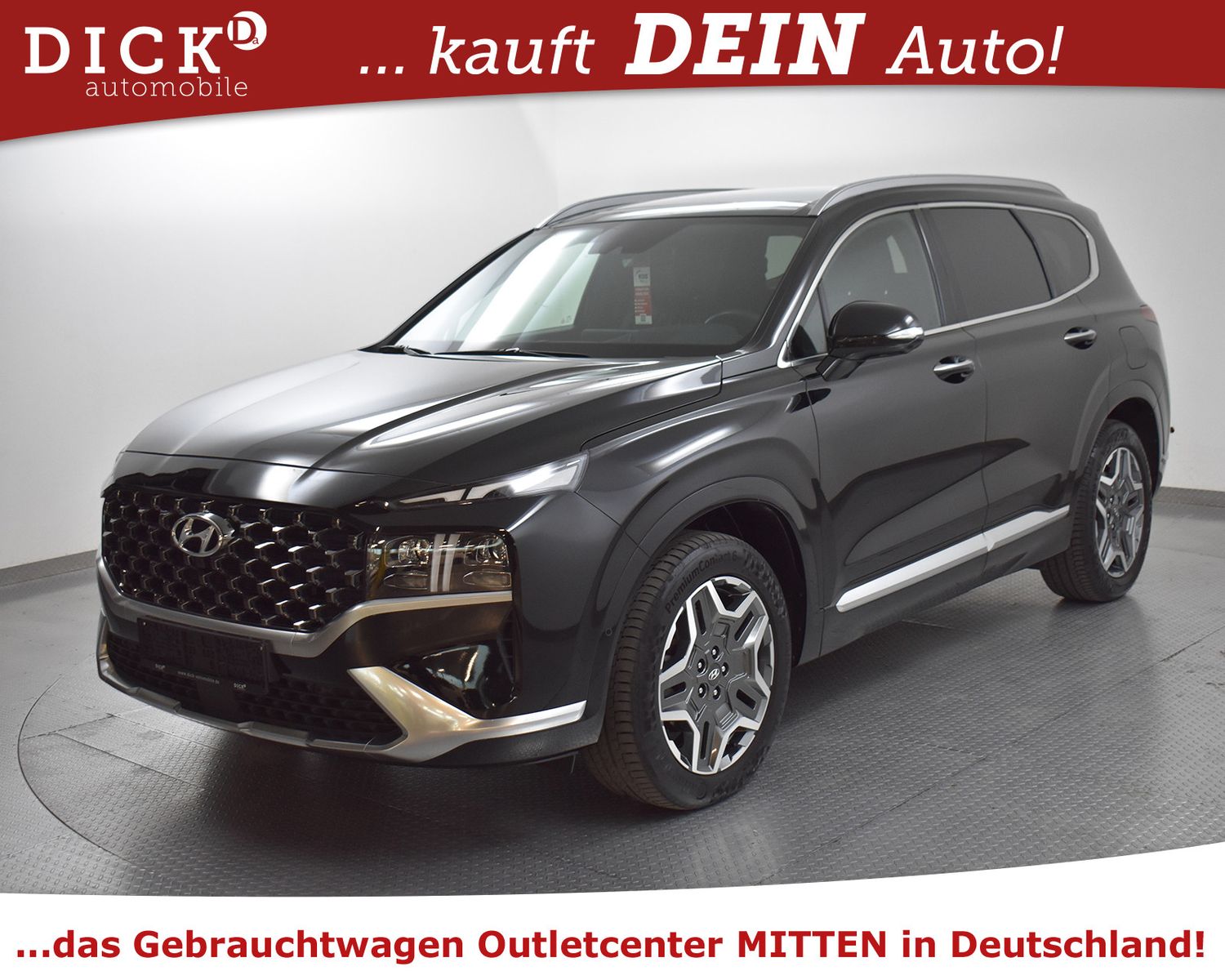 HYUNDAI Santa Fe Hyb 4WD Prim PANO+MEMO+360+AHK+HEAD+VOL - Image 4