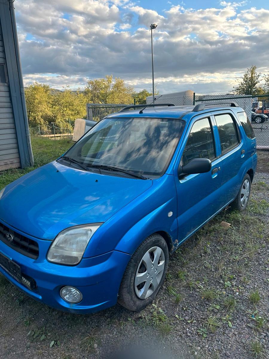 Subaru Justy 2004 — interior