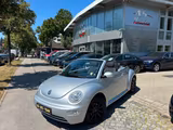 Volkswagen Beetle Cabriolet 1.6 Benzin Klima Top Zustand - silberne Volkswagen New Beetle