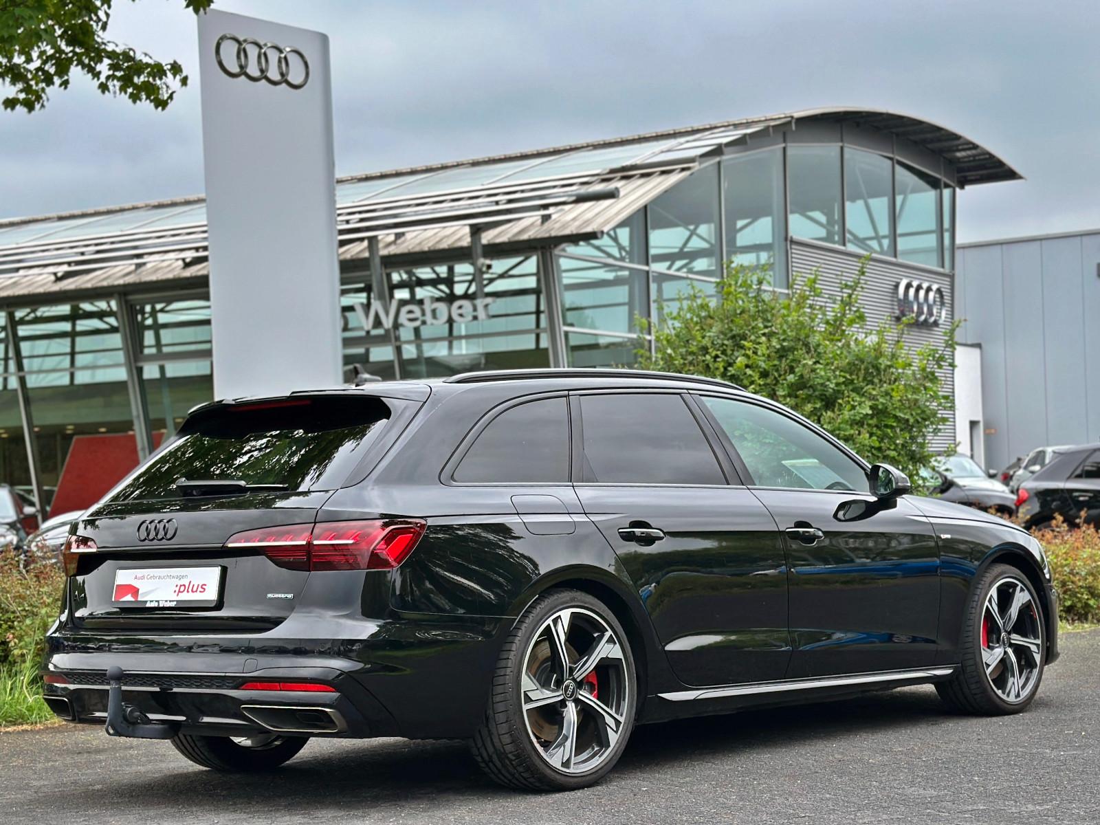 Audi A4 Avant 45TFSI qu S LINE BLACK PANO AHK MATRIX, миниатюра 28