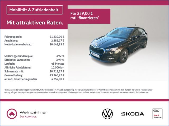 Fabia 1.0 TSI Style, Businesspaket, LED, DAB+, D