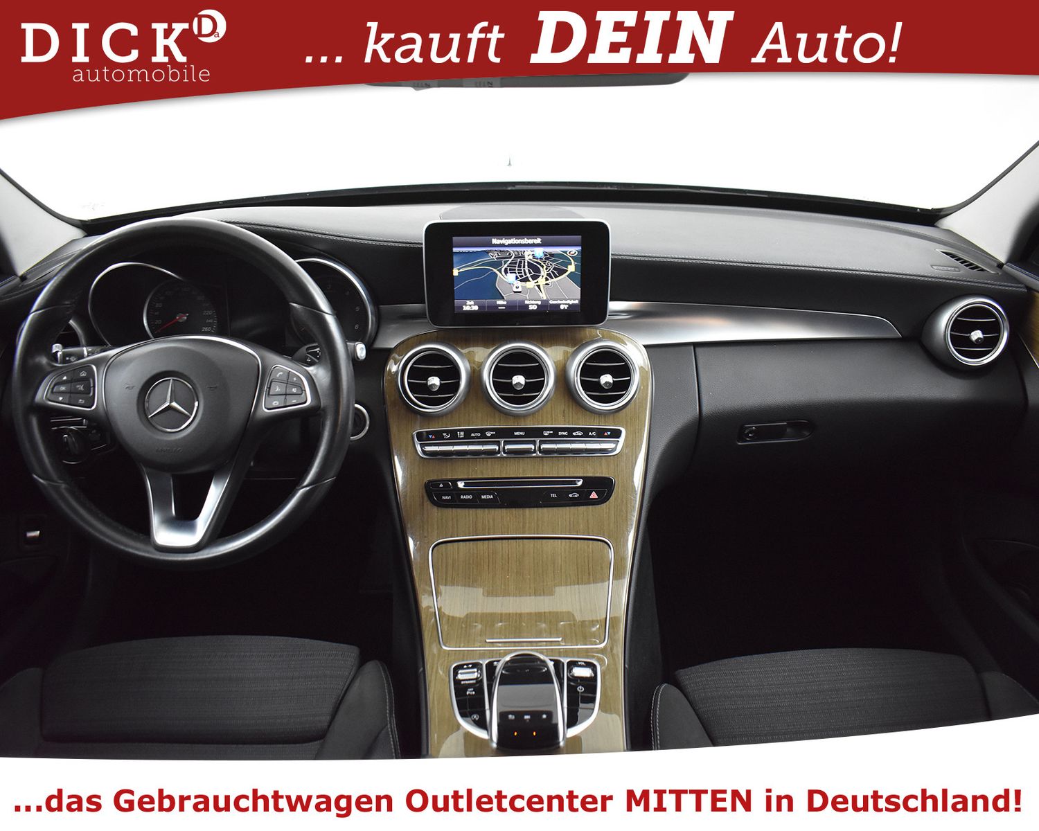 MERCEDES-BENZ C 220d T 9G Exclusive NAVI+LEDER+SHZ+AHK+LED+19" - Image 11