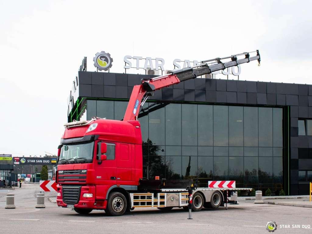 DAF  XF 105.510 6x2 HMF 4020 Crane Kran