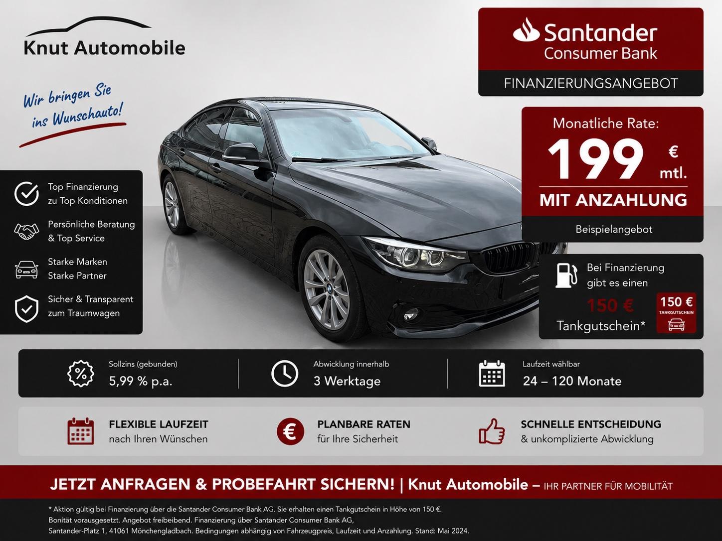 BMW 420i*2xM-Paket*BMW Scheckheft*2.Hd*TÜV Neu