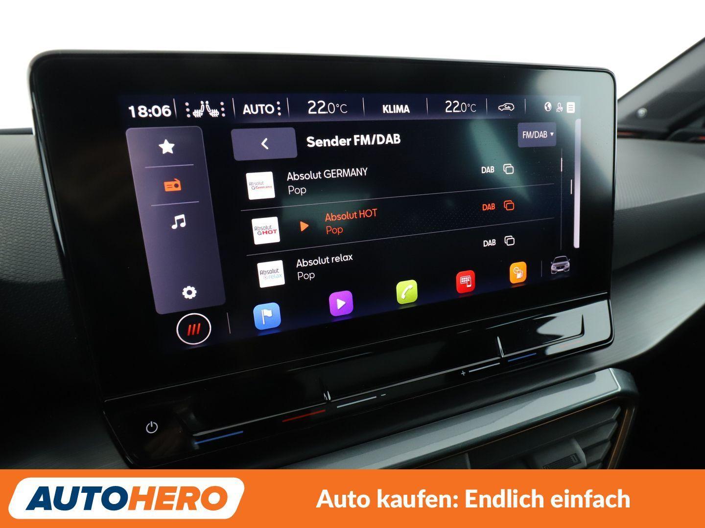 Cupra Leon 2.0 TSI VZ Aut.*NAVI*LED*CAM*ACC*SHZ*LHZ*, миниатюра 19