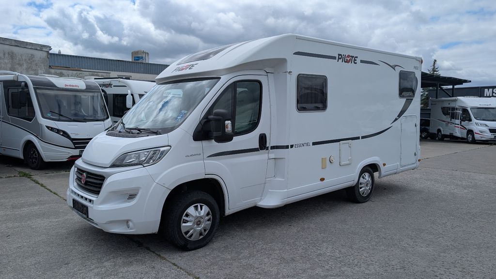 PILOTE P650 Einzelbetten-Klima-Temp.-Kamera-Solar