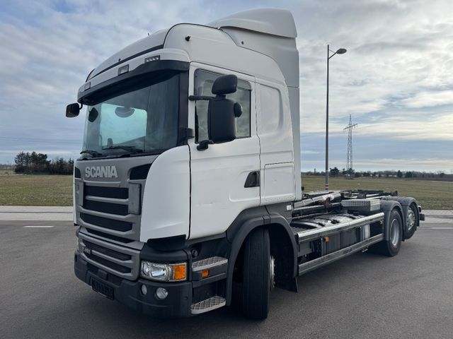 Scania Abrollkipper R 450 Lift/Lenkachse TÜV neu