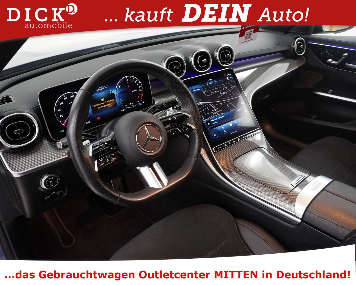Fahrzeugabbildung Mercedes-Benz C300e 2X AMG Line NIGHT+PANO+STDHZ+MEMO+KAM+ACC+