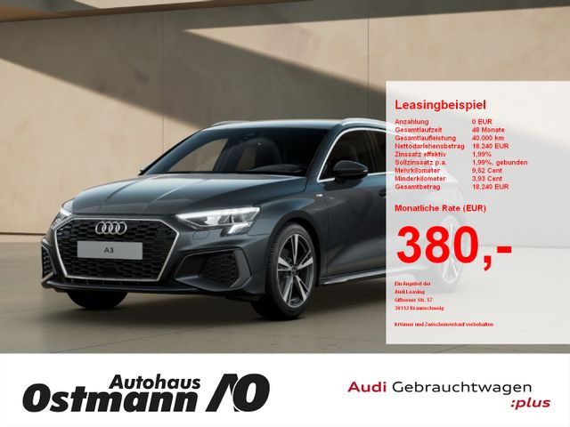 Audi A3 Sportback 35 TFSI S-Line AHK 18'' ACC CarPlay